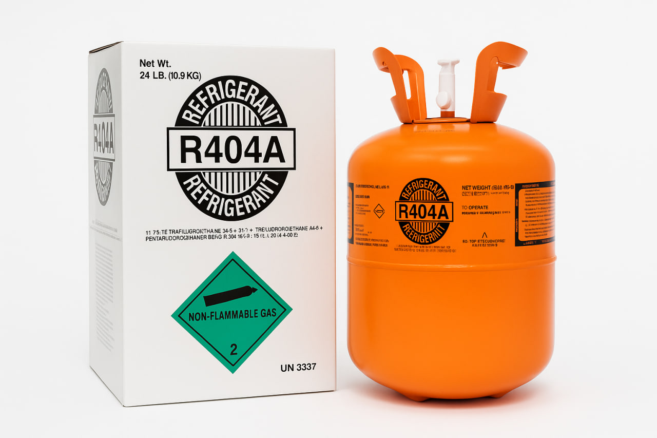 Kältemittel R-404A – Flasche 24 lb (10,9 kg