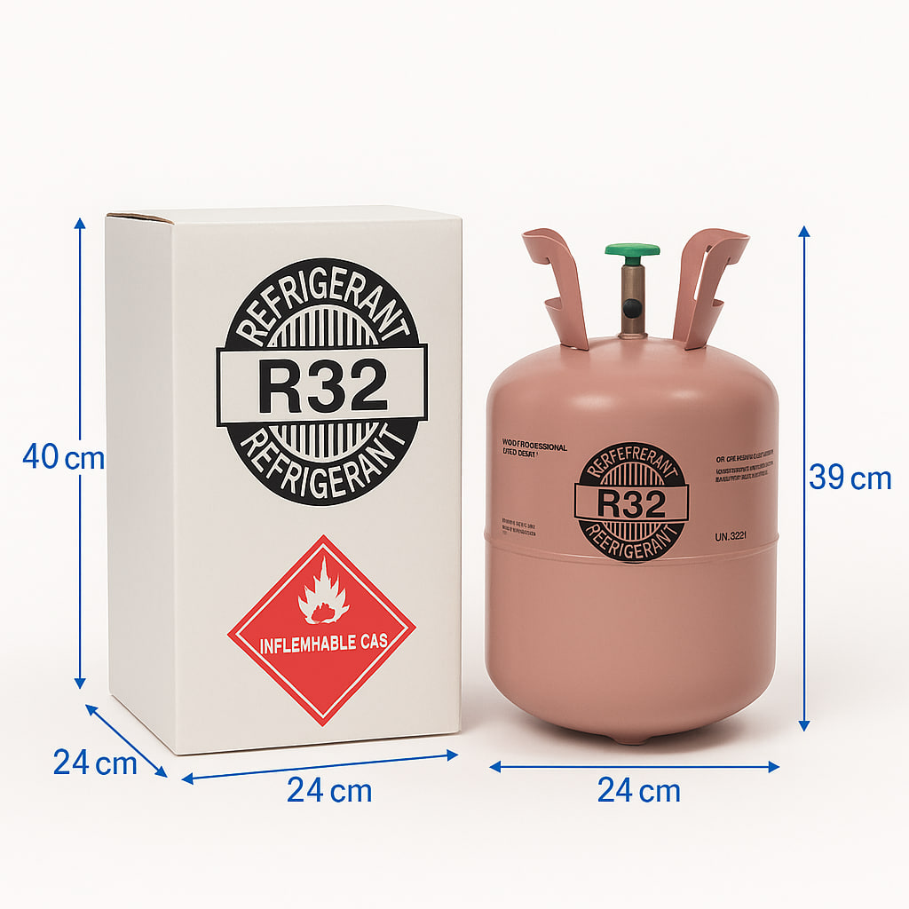 Kältemittel R-32 – Flasche 20 lb (9,07 kg