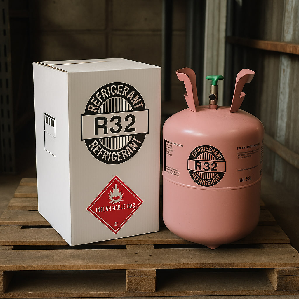 Kältemittel R-32 – Flasche 20 lb (9,07 kg