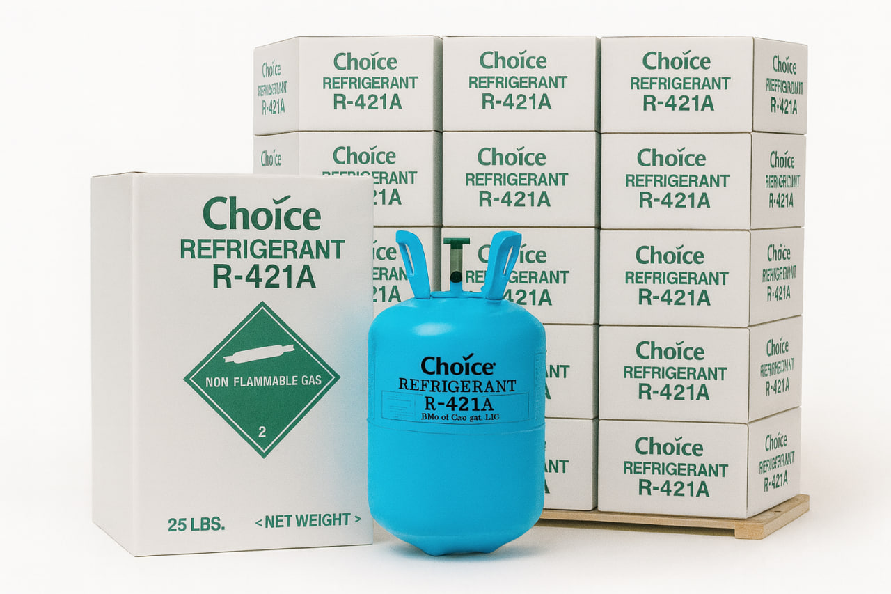 Kältemittel R-421A – Flasche 25 lb (11,3 kg