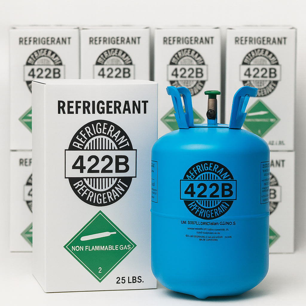 Kältemittel R-422B (NU-22) – Flasche 25 lb (11,3 kg)