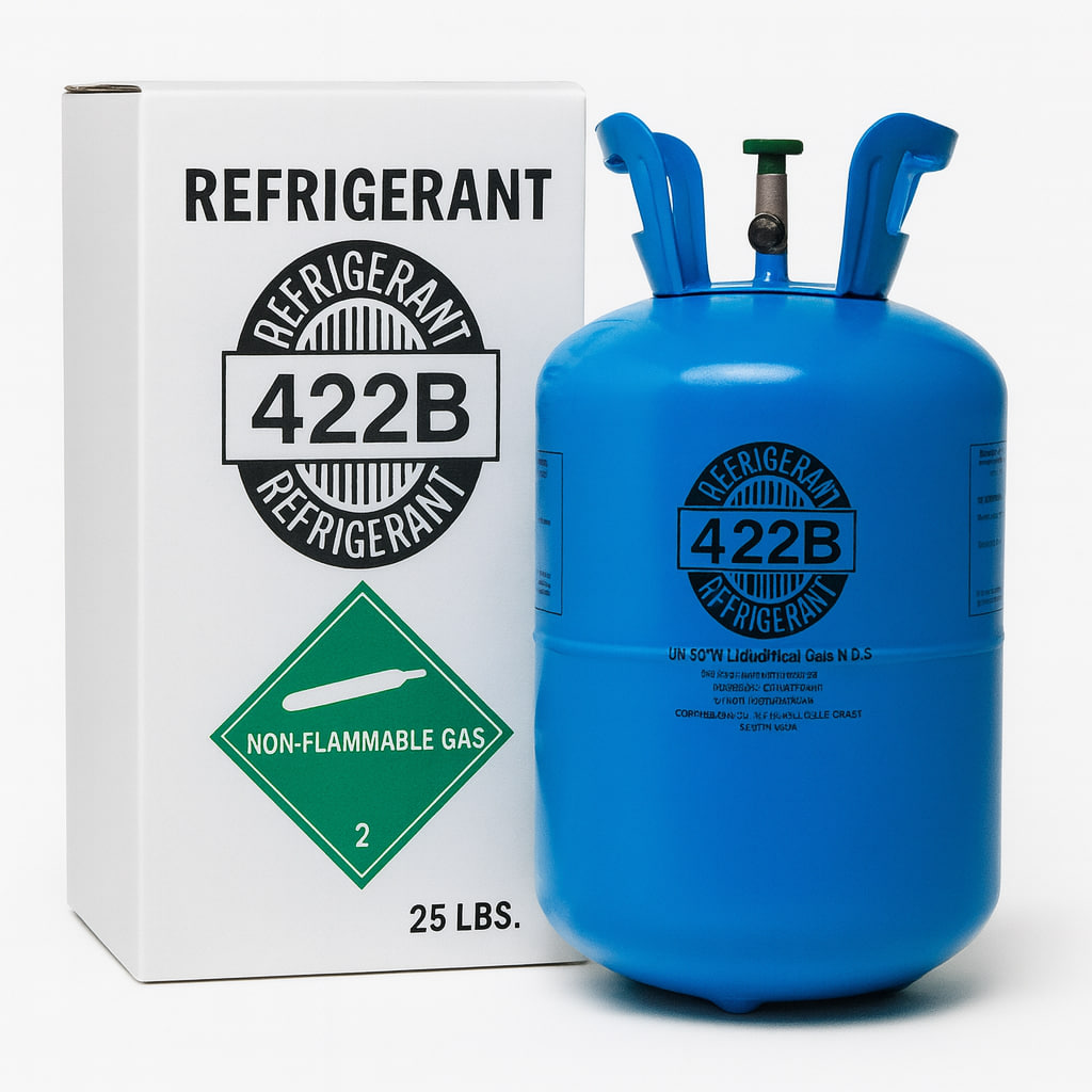 Kältemittel R-422B (NU-22) – Flasche 25 lb (11,3 kg)