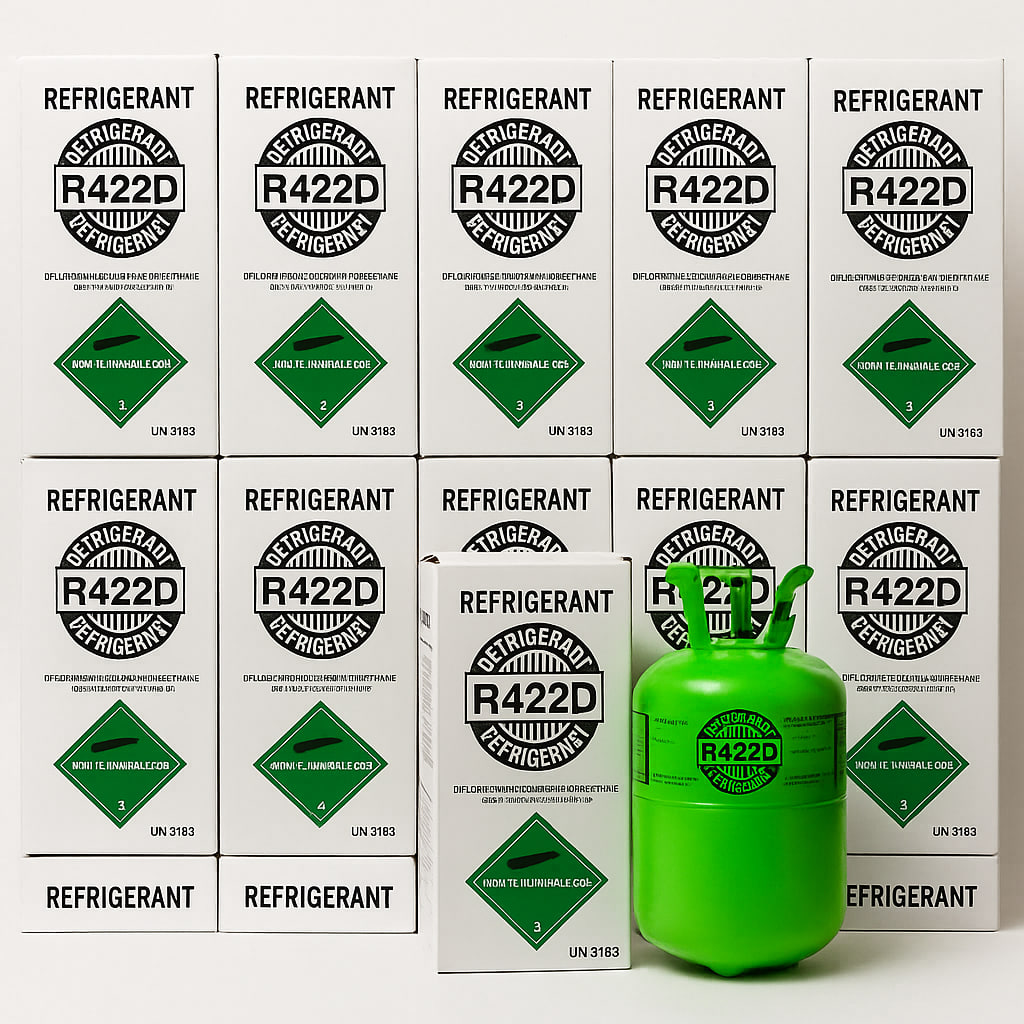 Kältemittel R-422D (MO29) – Flasche 25 lb (11,3 kg)