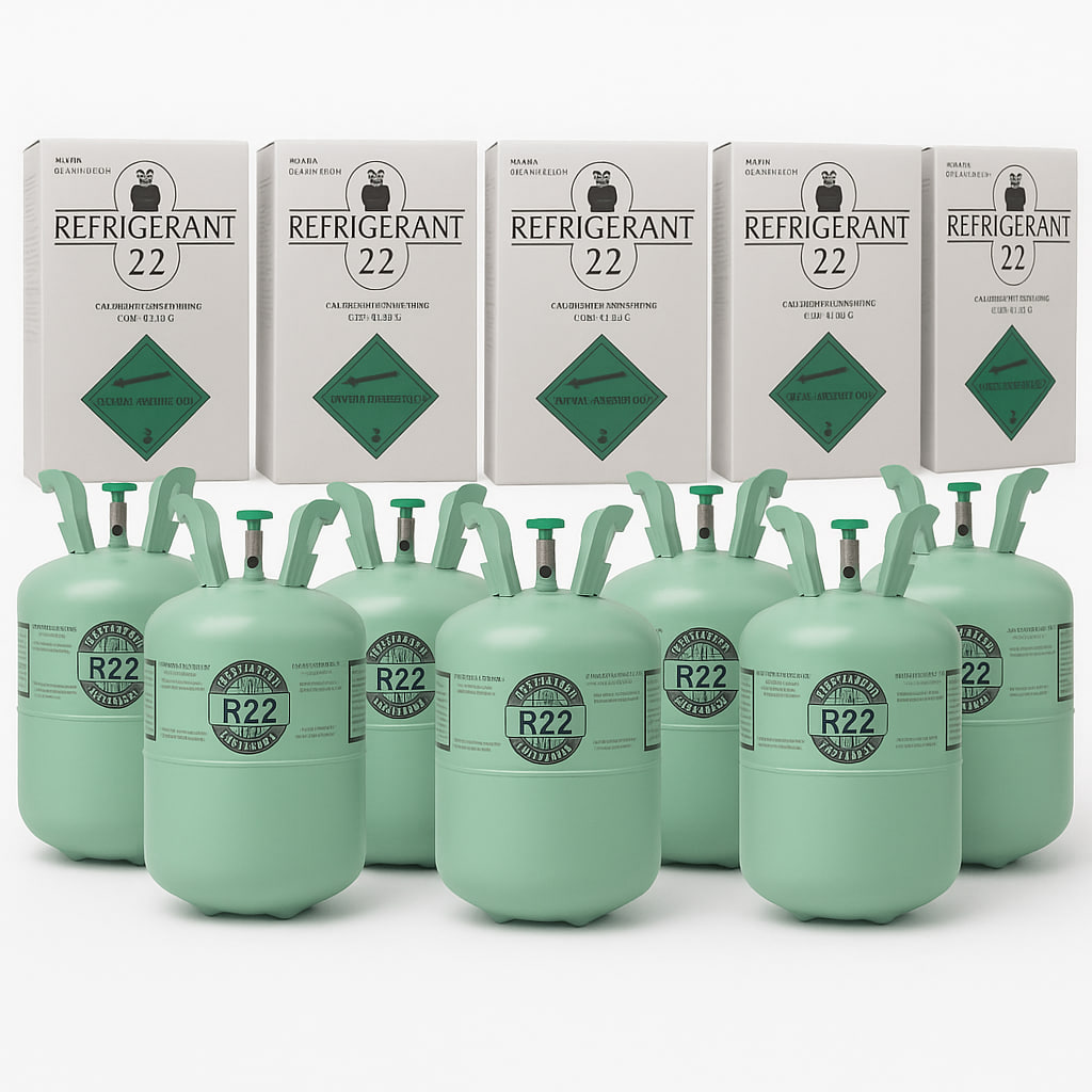 R-22 Kältemittel 13,6 kg – Neu, werkseitig versiegelt – Ontapcold