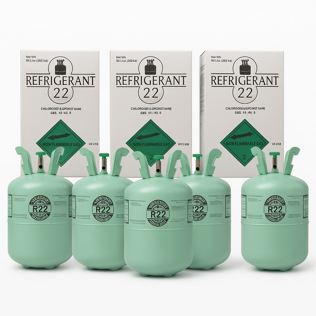 R-22 Kältemittel 13,6 kg – Neu, werkseitig versiegelt – Ontapcold