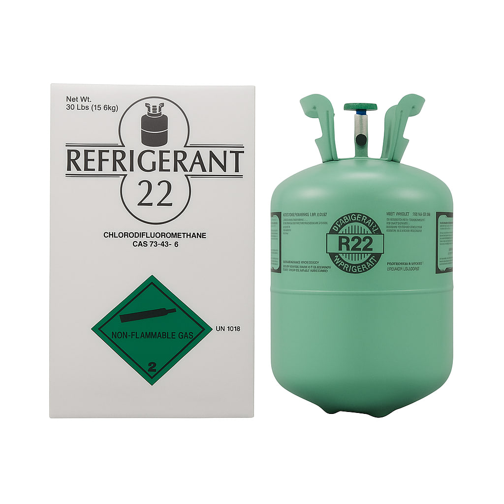 R-22 Kältemittel 13,6 kg – Neu, werkseitig versiegelt – Ontapcold
