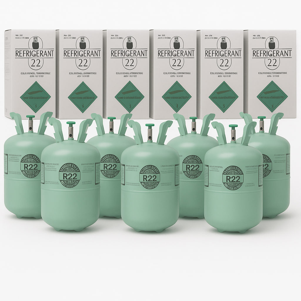 R-22 Kältemittel 13,6 kg – Neu, werkseitig versiegelt – Ontapcold